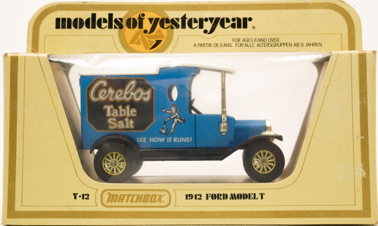 Matchbox Y-12 – Ford Model T, Cerebos Table Salt, 1912 