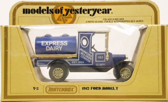 Matchbox Y-3 – Ford Model T, Express Dairy, 1912 