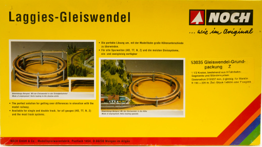 Noch 53035 (Z) – Laggies Gleiswendel Grundpackung 