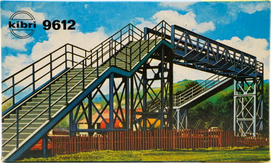 Kibri 9612 (1:87) – Bausatz, Übergangssteg, Fußgängerbrücke 