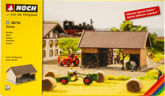 Noch 66716 (1:87) – Bausatz, Remise 