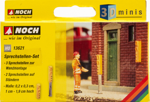 Noch 13621 (1:87) – Sprechstellen-Set 