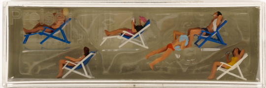 Preiser 10431 (1:87) – Freizeit im Garten, 6 Figuren mit Zubehör 