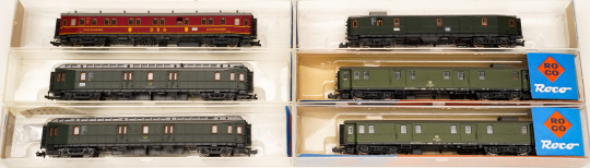 Roco 24258 (N) – 6-teiliges Schnellzugwagen-Set der DB 
