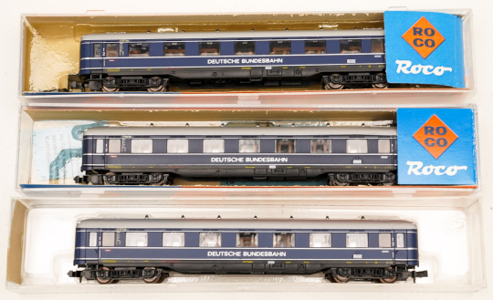 Roco 24237 (N) – 3-teiliges Schnellzugwagen-Set der DB 