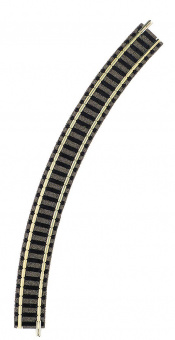 Fleischmann 9125 (N) – Gebogenes Gleis R2, 45° 