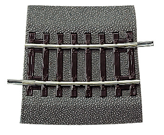 Roco 42509 – 6x Gebogenes Gleis R3¼, 7,5° mit Bettung 