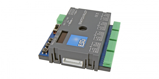 ESU 51830 – SwitchPilot 3, 4-fach Magnetartikeldecoder, DCC/MM, OLED 