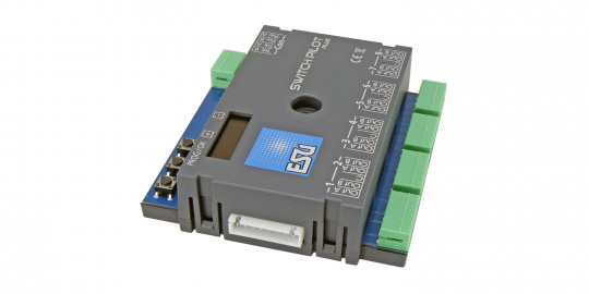 ESU 51831 – SwitchPilot 3 Plus, 8-fach Magnetartikeldecoder, DCC/MM, OLED 