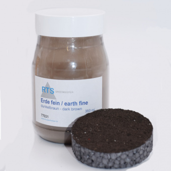 RTS 77031 – Erde dunkelbraun, fein 
