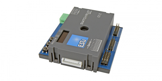 ESU 51832 – SwitchPilot 3 Servo, 8-fach Servodecoder, DCC/MM, OLED, mit RC-Feedback 