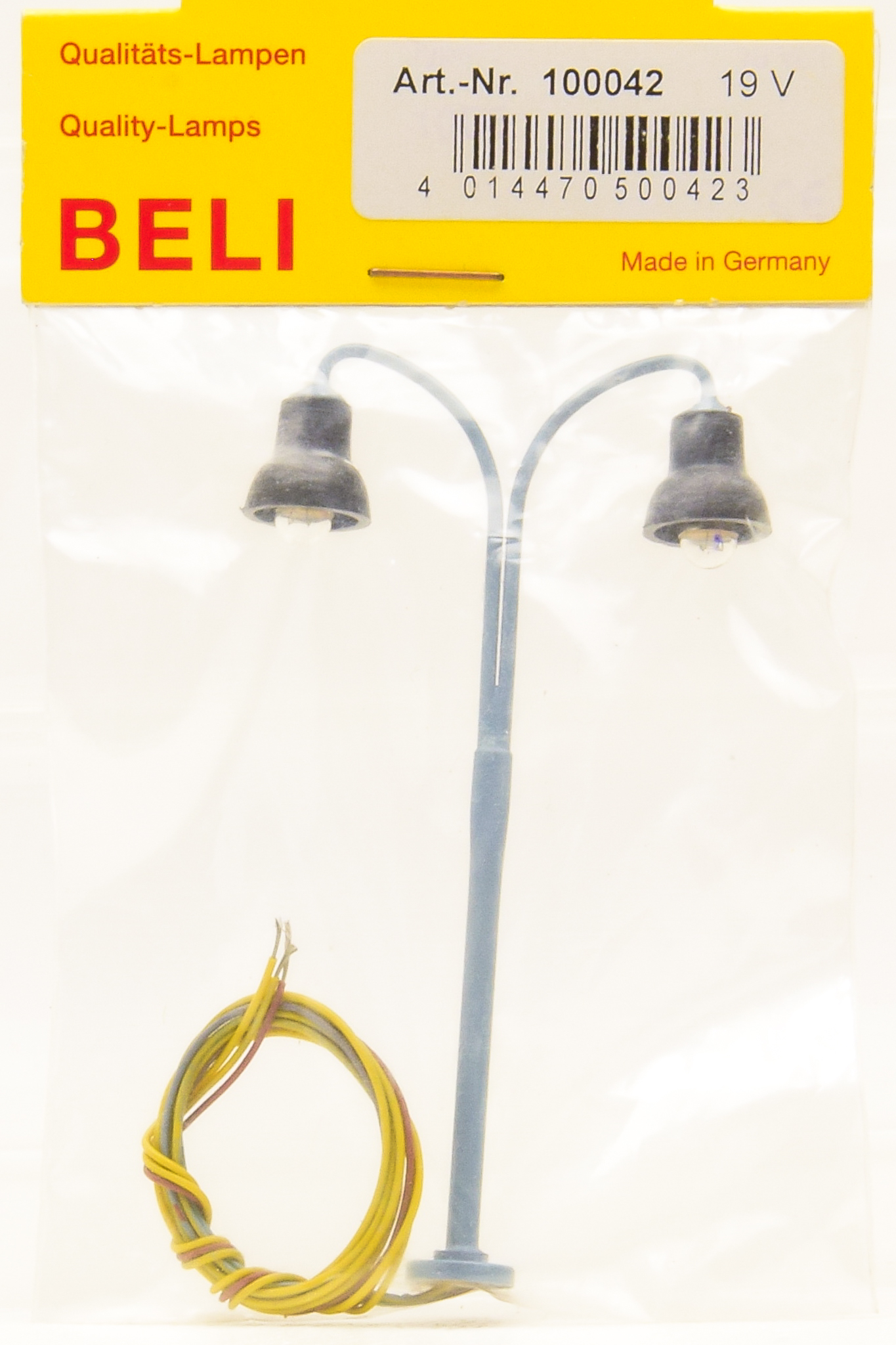 Gebrauchtemodellbahn | Beli 100042 (1:87) – Bogenlampe, 2-Fach, Höhe 83 ...