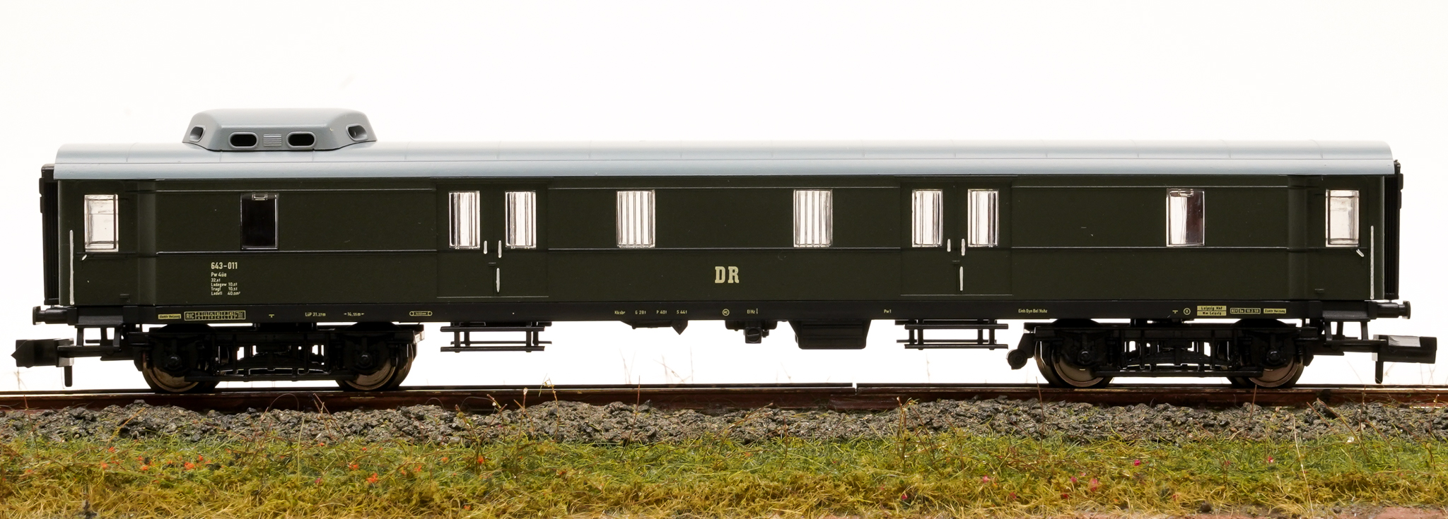 Wagon Fleischmann Voie N 8740 K - Gepäckwagen DRG - Emballage D'origine, Comme Neuf