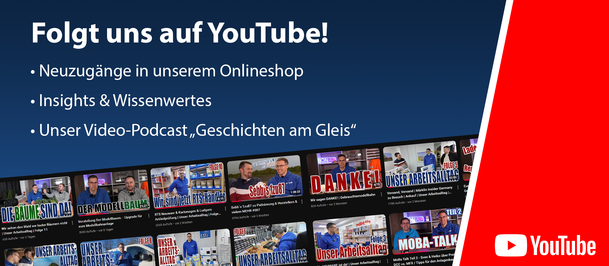 Banner YouTube